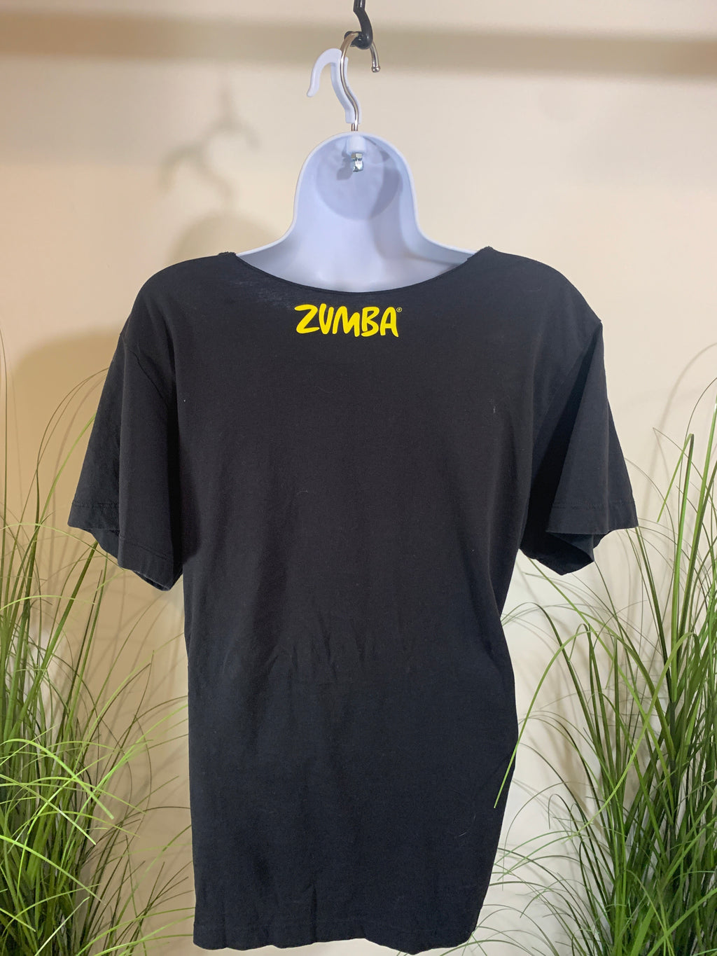 Women Power Zumba Cut Collar T-Shirt