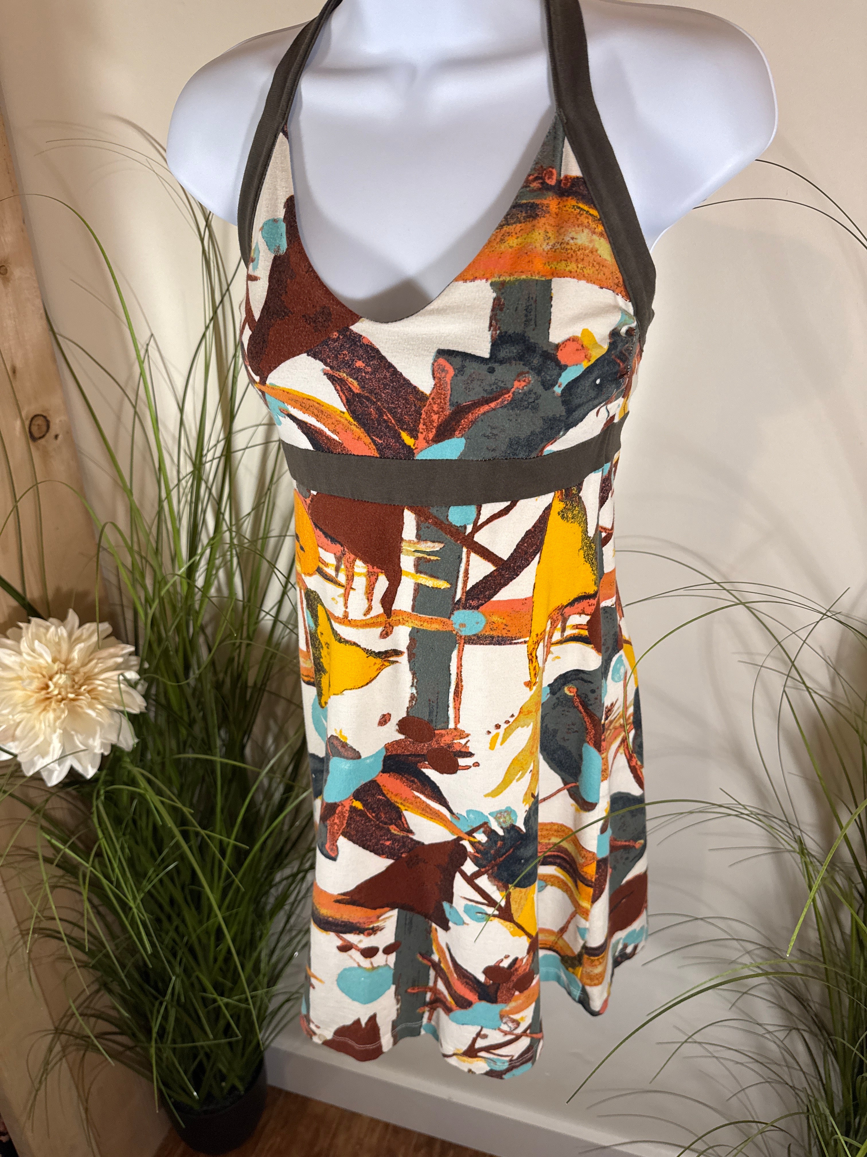 Patagonia Organic Cotton Halter Dress