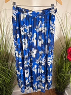 Joie Sheer Pleated Skirt- Built In Slip