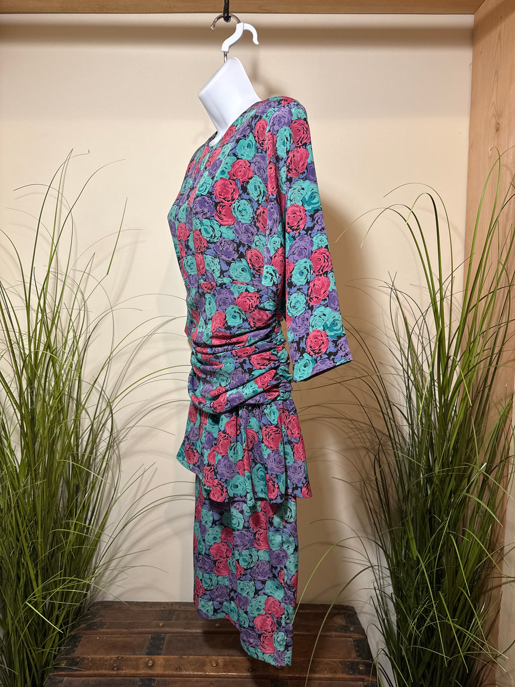 Pantel 80’s Vintage Peplum Dress
