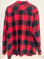 Natural Reflections Red & Black Flannel Shirt