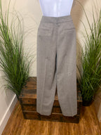 Brand New Size 14 Fine Herringbone Banana Republic Wool Blend Slacks for Women