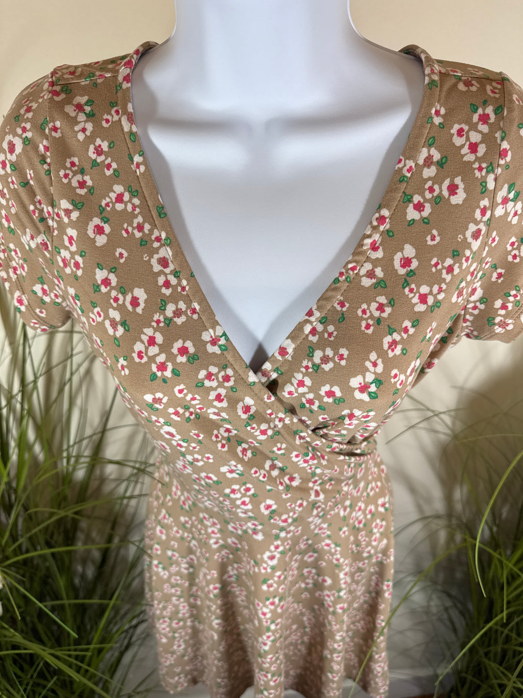 Rebel Sugar Faux Wrap Dress