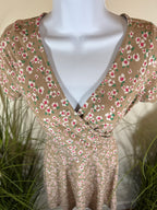 Rebel Sugar Faux Wrap Dress