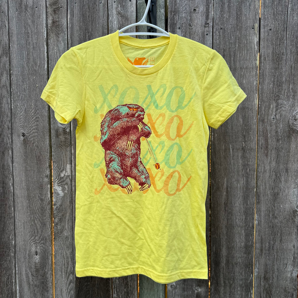 Local Artist- Trevor Phillips- Women's Fit- Sloth Print T-shirt