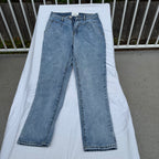 Size 27 Streetwalkers High Waist Straight Leg Denim Trousers