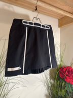 Adidas Pure Motion Coolmax Black Tennis Golf Skirt Skort Size 6