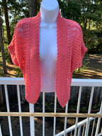 Crochet Short Cardigan by Joseph A