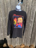 Size S Steven Rhodes Parody Horror Long Sleeve T-Shirt