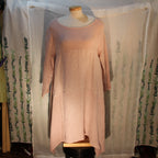 Size Large Pink Lagenlook Dress by M