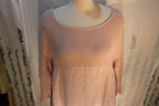 Size Large Pink Lagenlook Dress by M