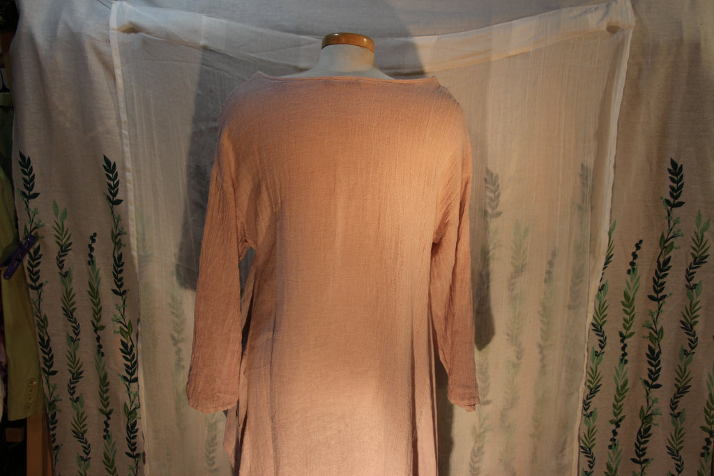 Size Large Pink Lagenlook Dress by M