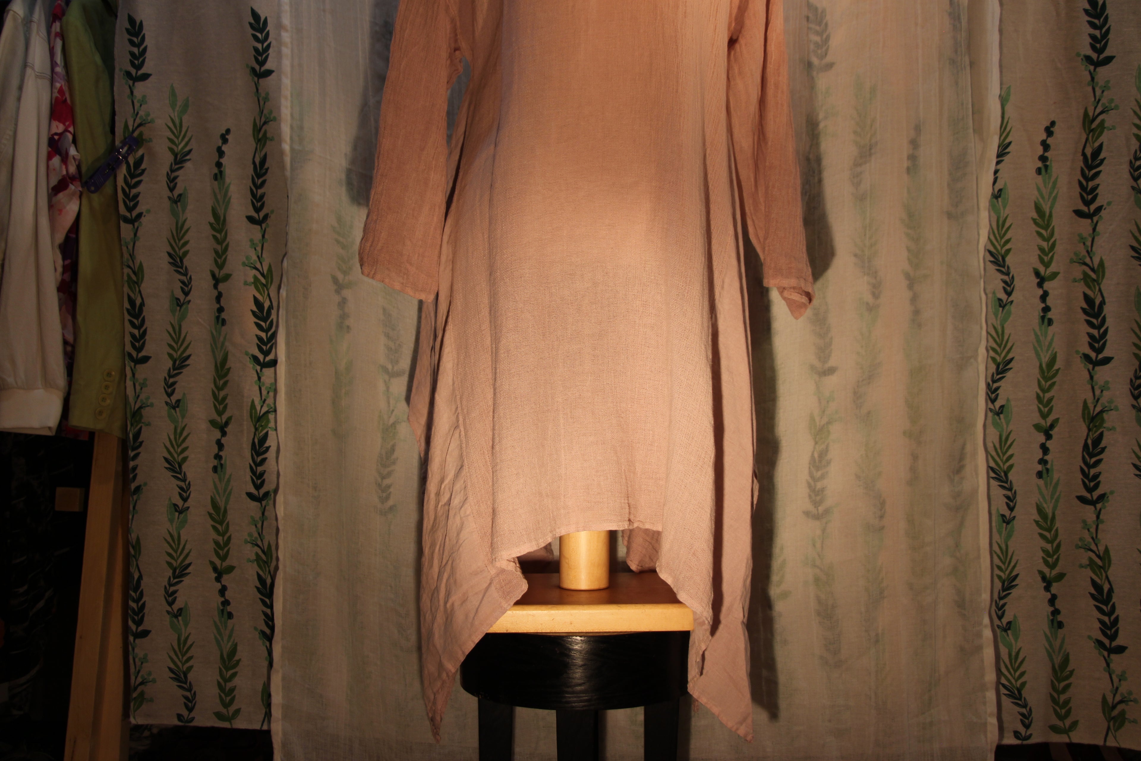 Size Large Pink Lagenlook Dress by M