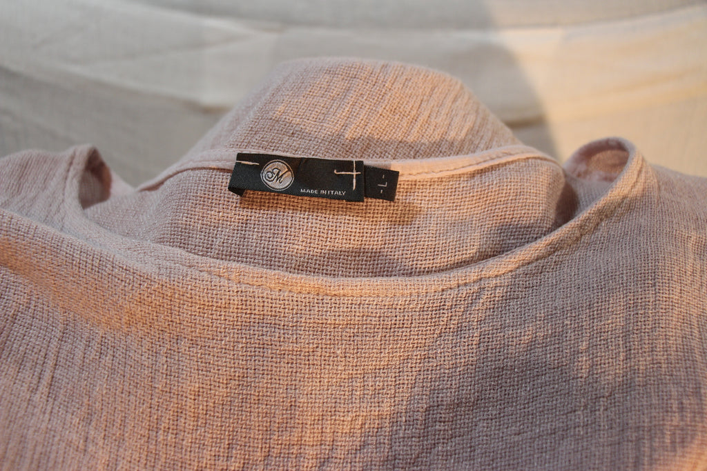 Size Large Pink Lagenlook Dress by M