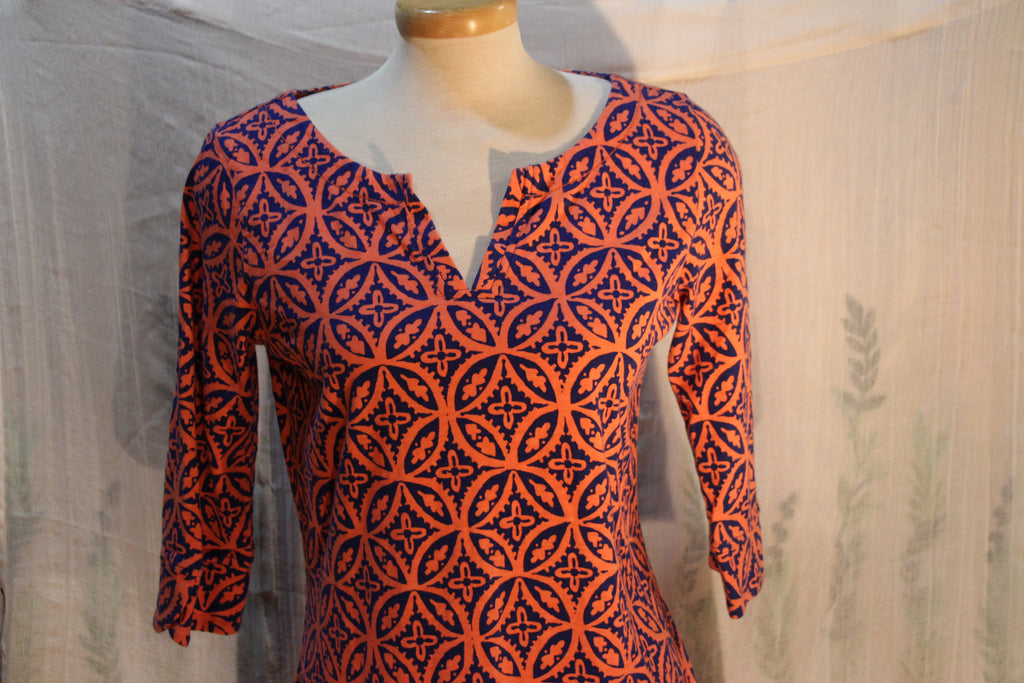Size Large vibrant patterned tunic dress by Hatley