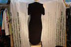 Size Large black sleeveless dress by Rebel Sugar with ruffle