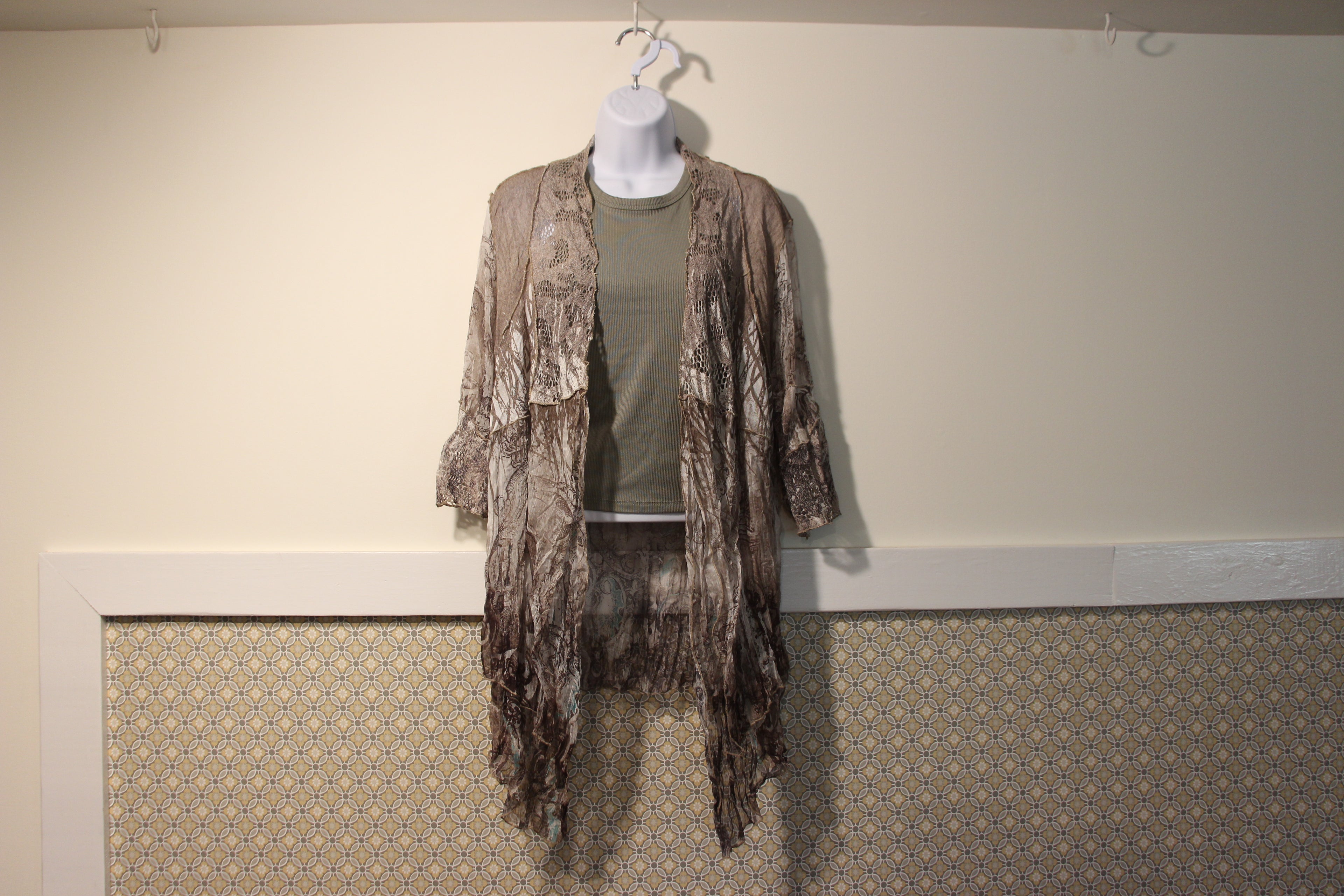 XL Light open cardigan- Vintage by Jack & Jinger