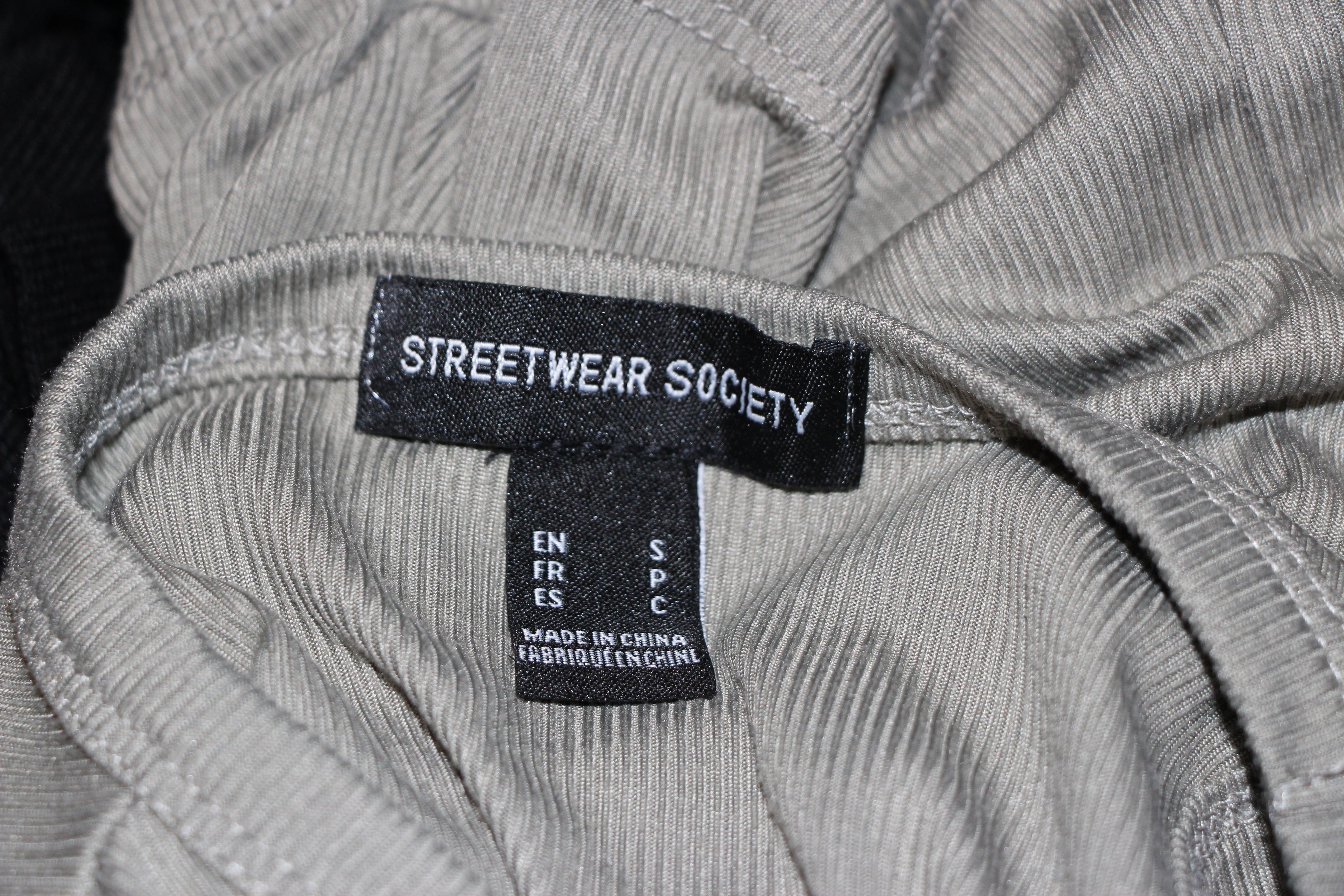Small Streetwear Society sage green tank top