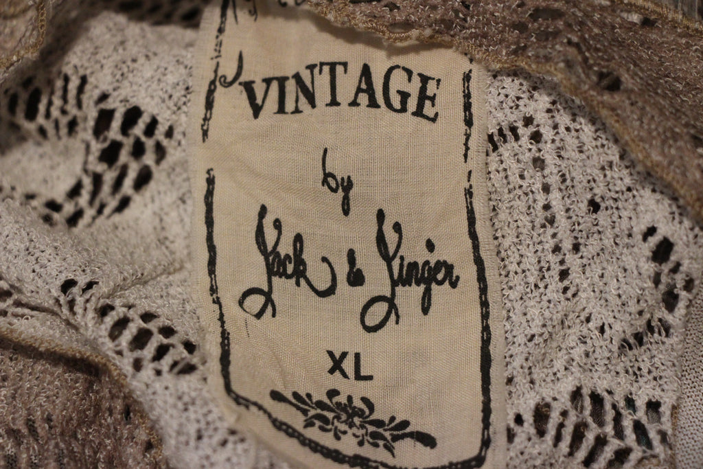 XL Light open cardigan- Vintage by Jack & Jinger