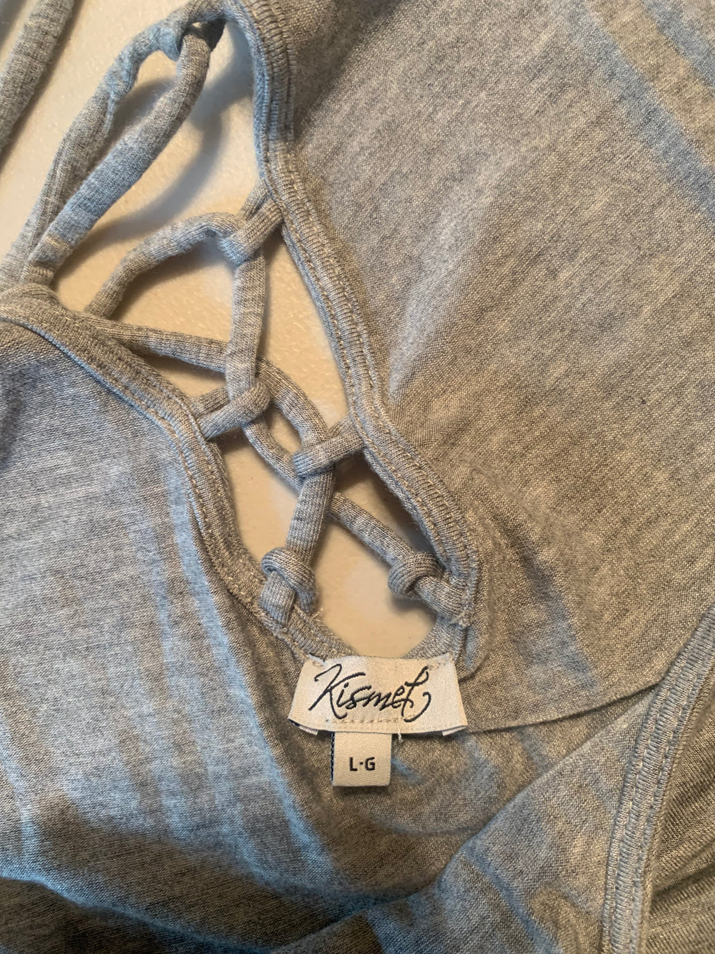 KISMET Fitted Gray Maxi Dress - Consigned with VARDO Vintage & Valuables vvvardo.ca