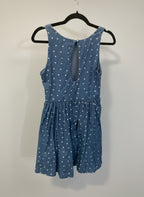 R N B Blue Heart Dress - Consigned with VARDO Vintage & Valuables vvvardo.ca