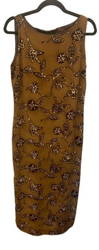 D.S OPTION & CO 90s vintage patterned maxi dress - Consigned with VARDO Vintage & Valuables vvvardo.ca