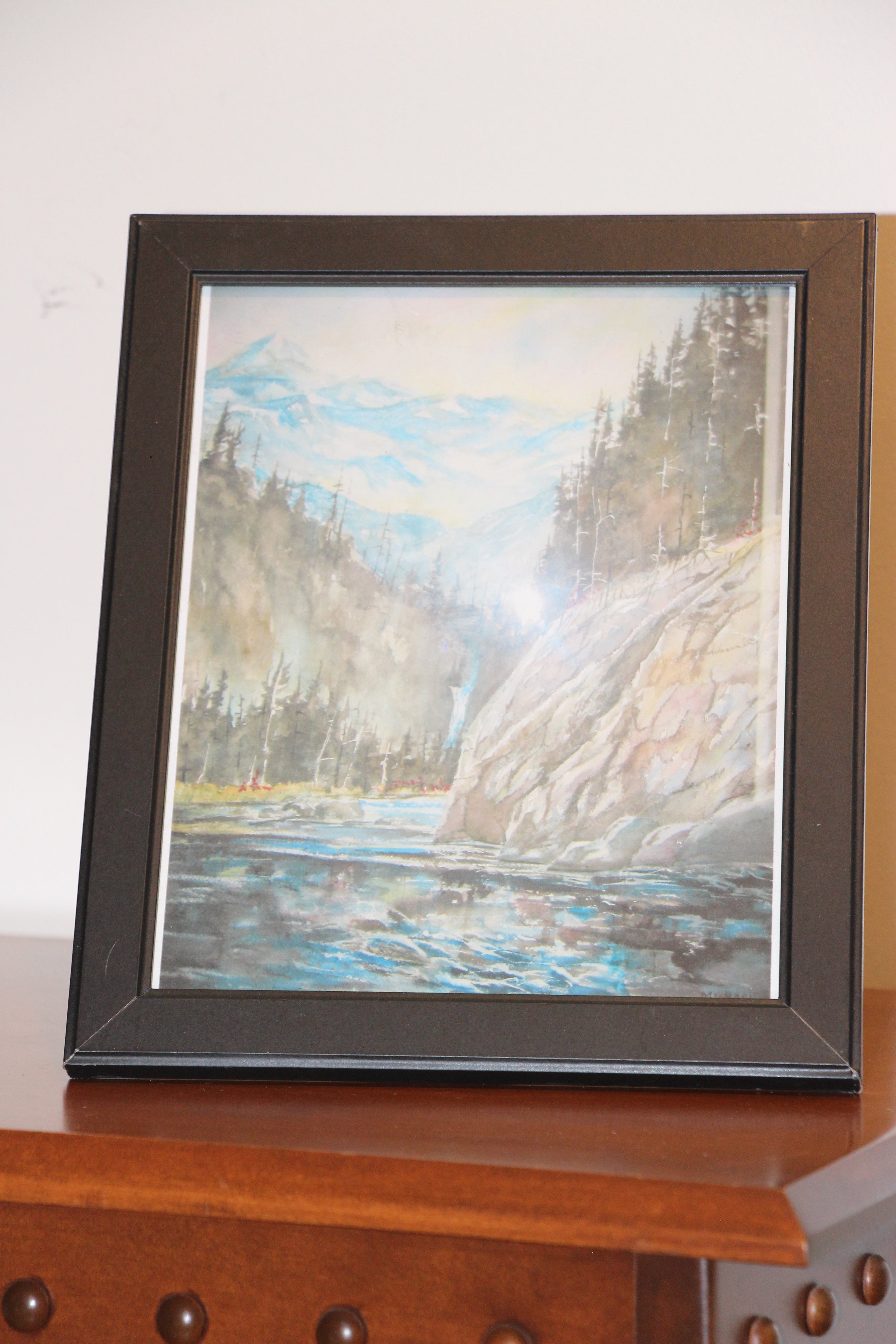 Framed landscape