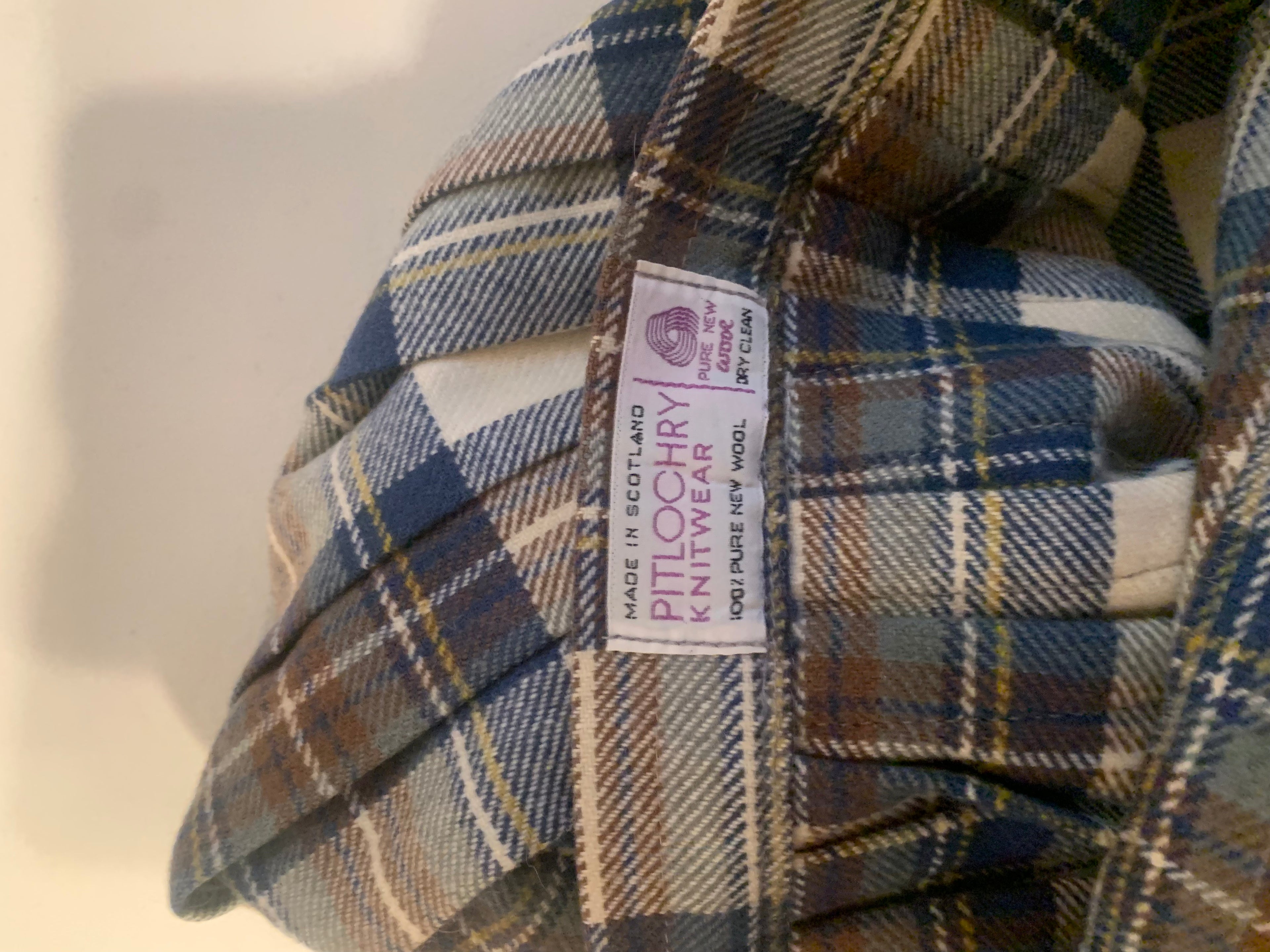 PITLOCHRY KNITWEAR Scottish Wool Kilt - Consigned with VARDO Vintage & Valuables vvvardo.ca