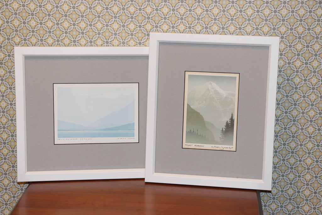 Framed landscapes by Myron Jones