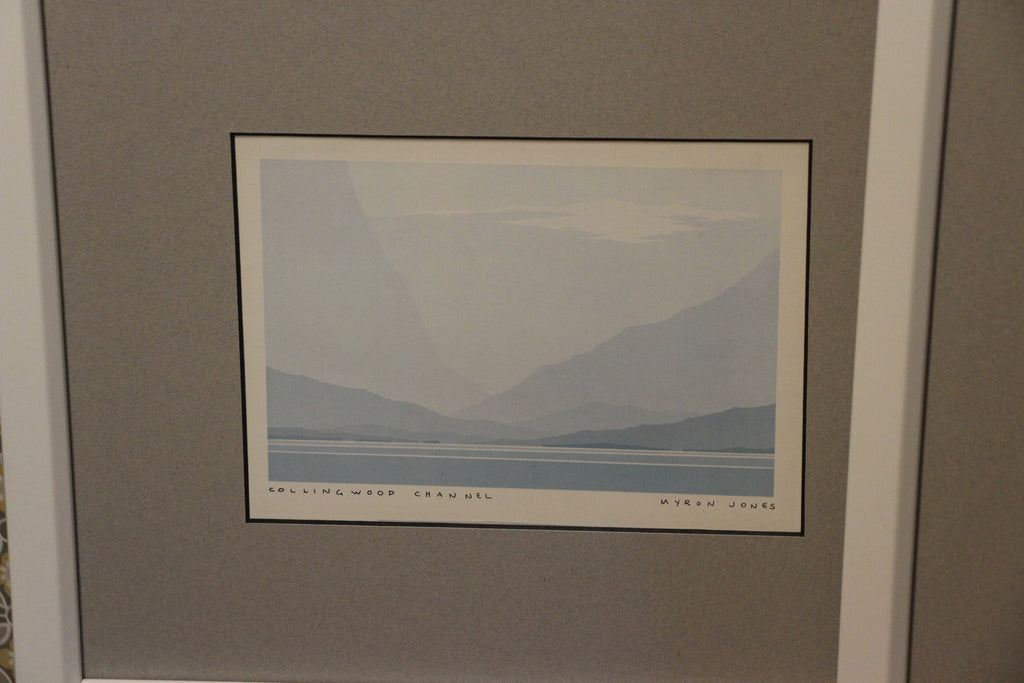 Framed landscapes by Myron Jones