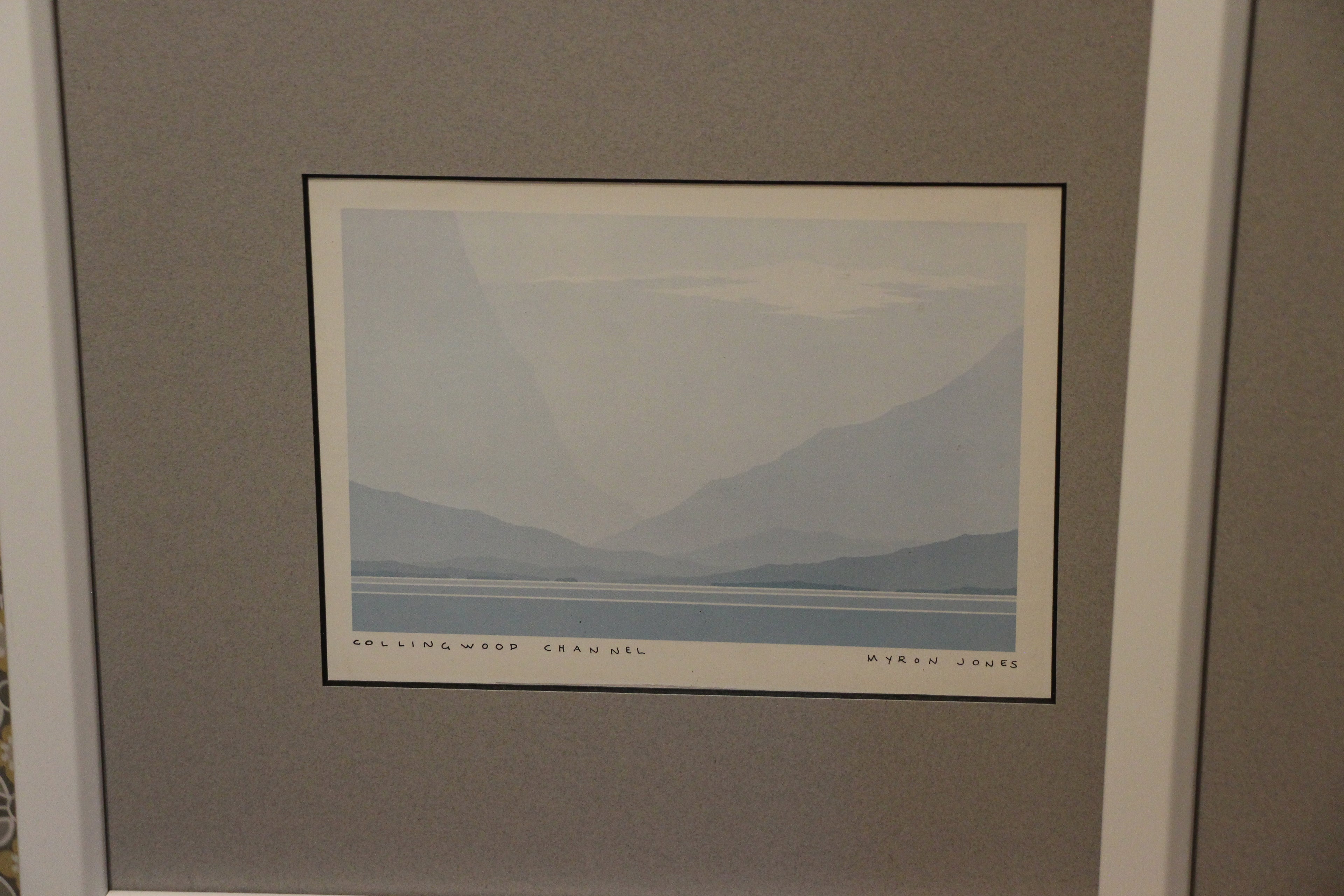 Framed landscapes by Myron Jones
