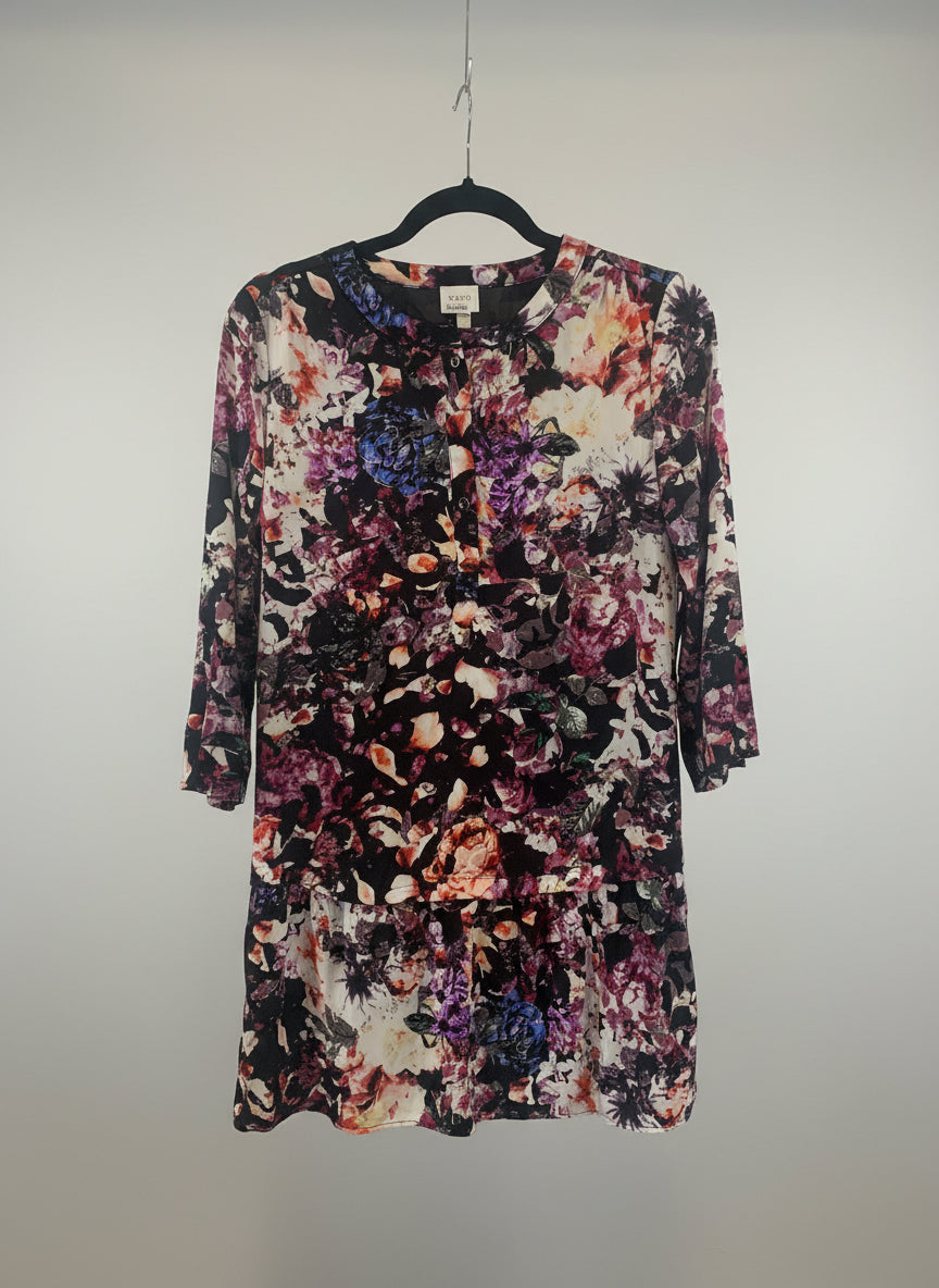 CUPIO Multi Coloured Long Sleeve Dress - Consigned with VARDO Vintage & Valuables vvvardo.ca