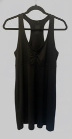 North Face Black Stretch Dress-racer back