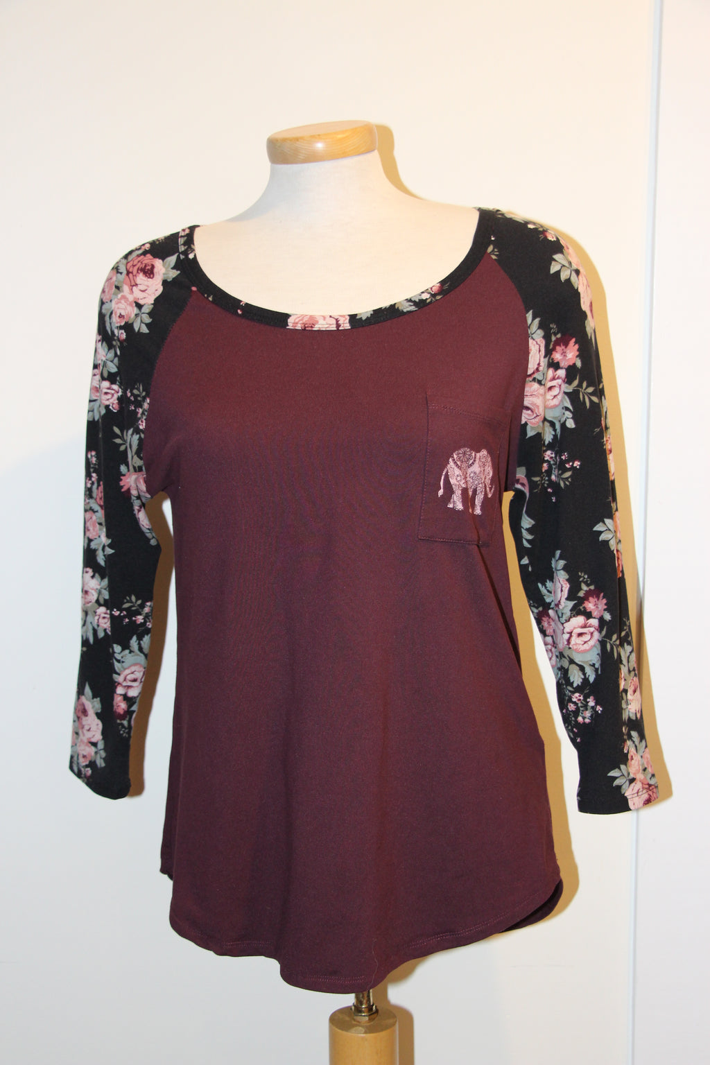 Size medium jersey style print top by Urban Heritage