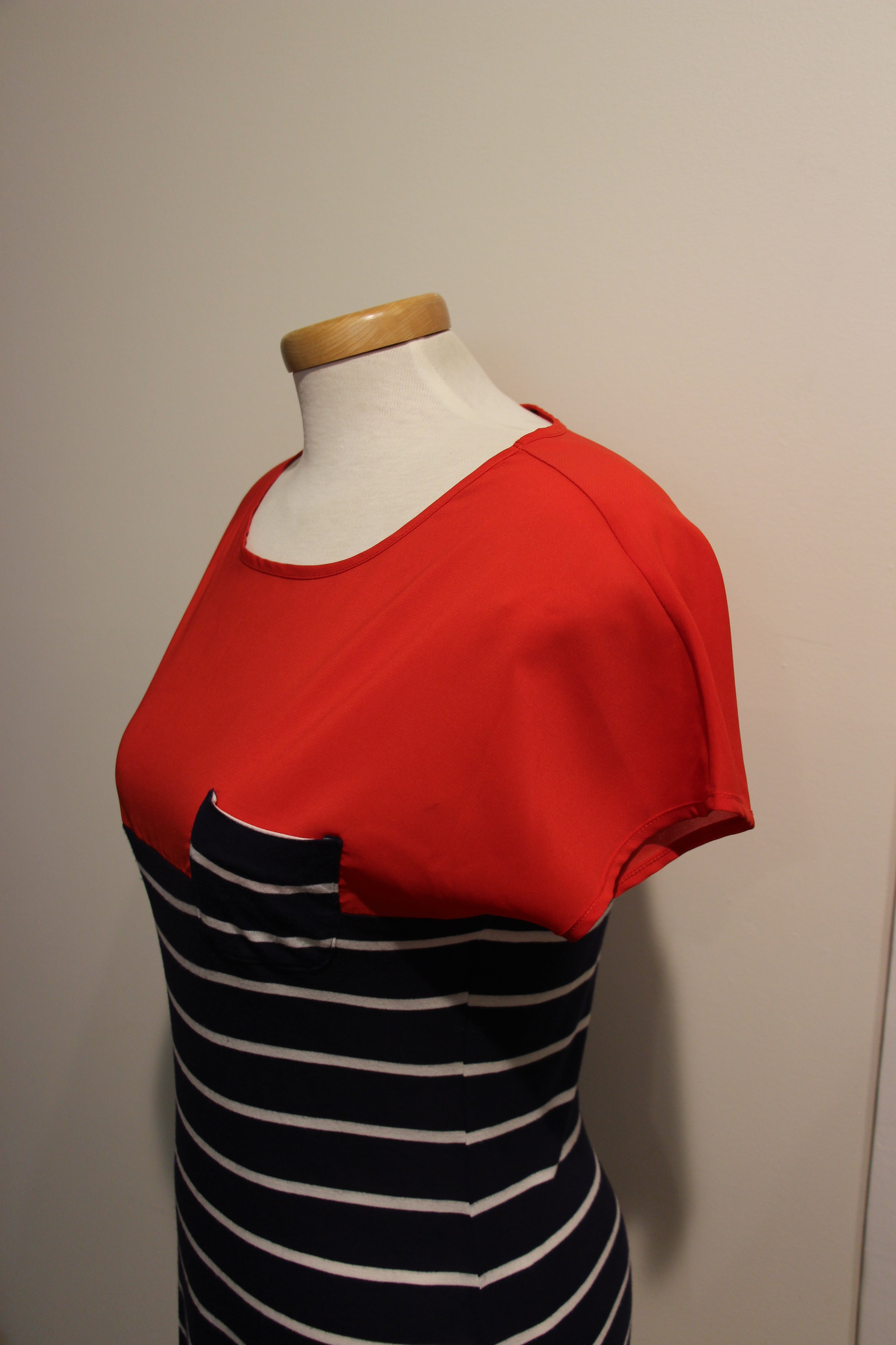 Size medium nautical inspired top by Mango Casual