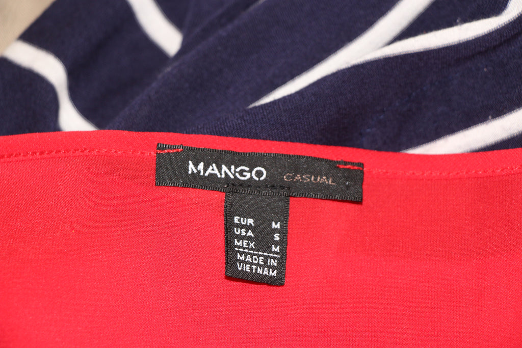 Size medium nautical inspired top by Mango Casual