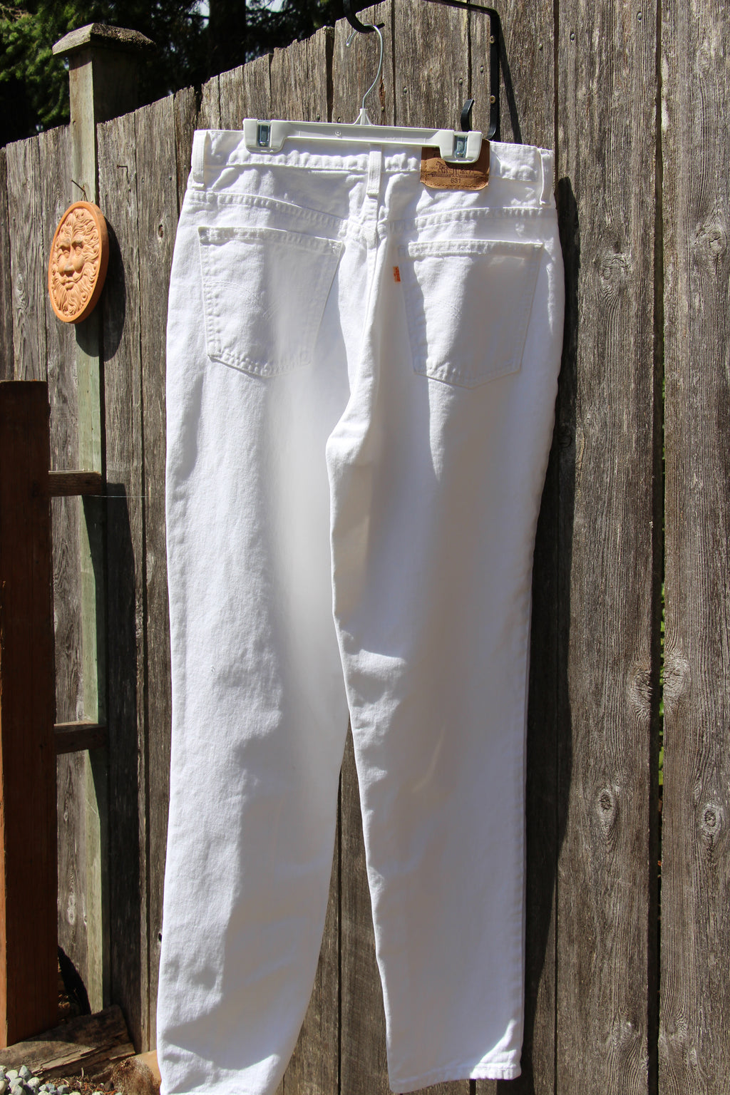 Size 32/6 White 631 Levi Orange Tab jeans