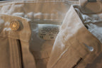 Size 32/6 White 631 Levi Orange Tab jeans