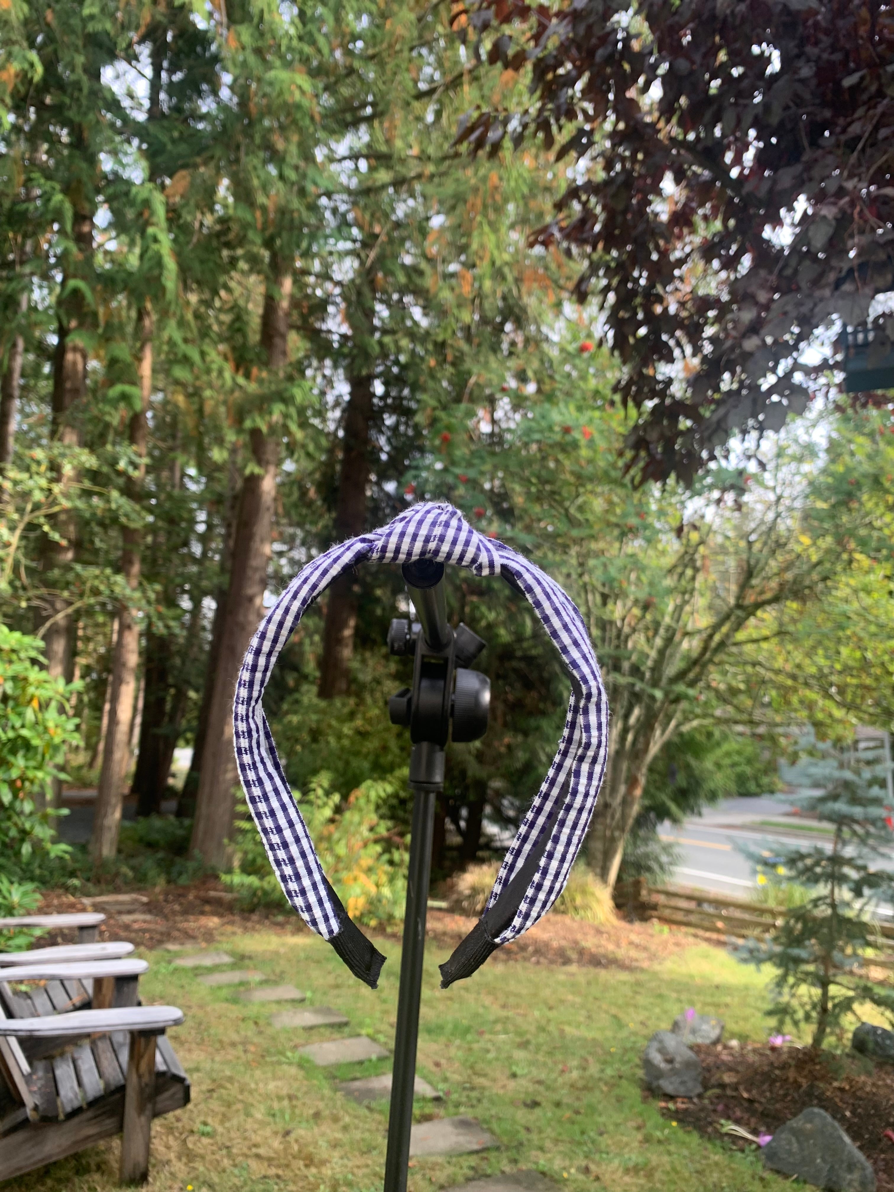 HEADBAND Gingam - Consigned with VARDO Vintage & Valuables vvvardo.ca