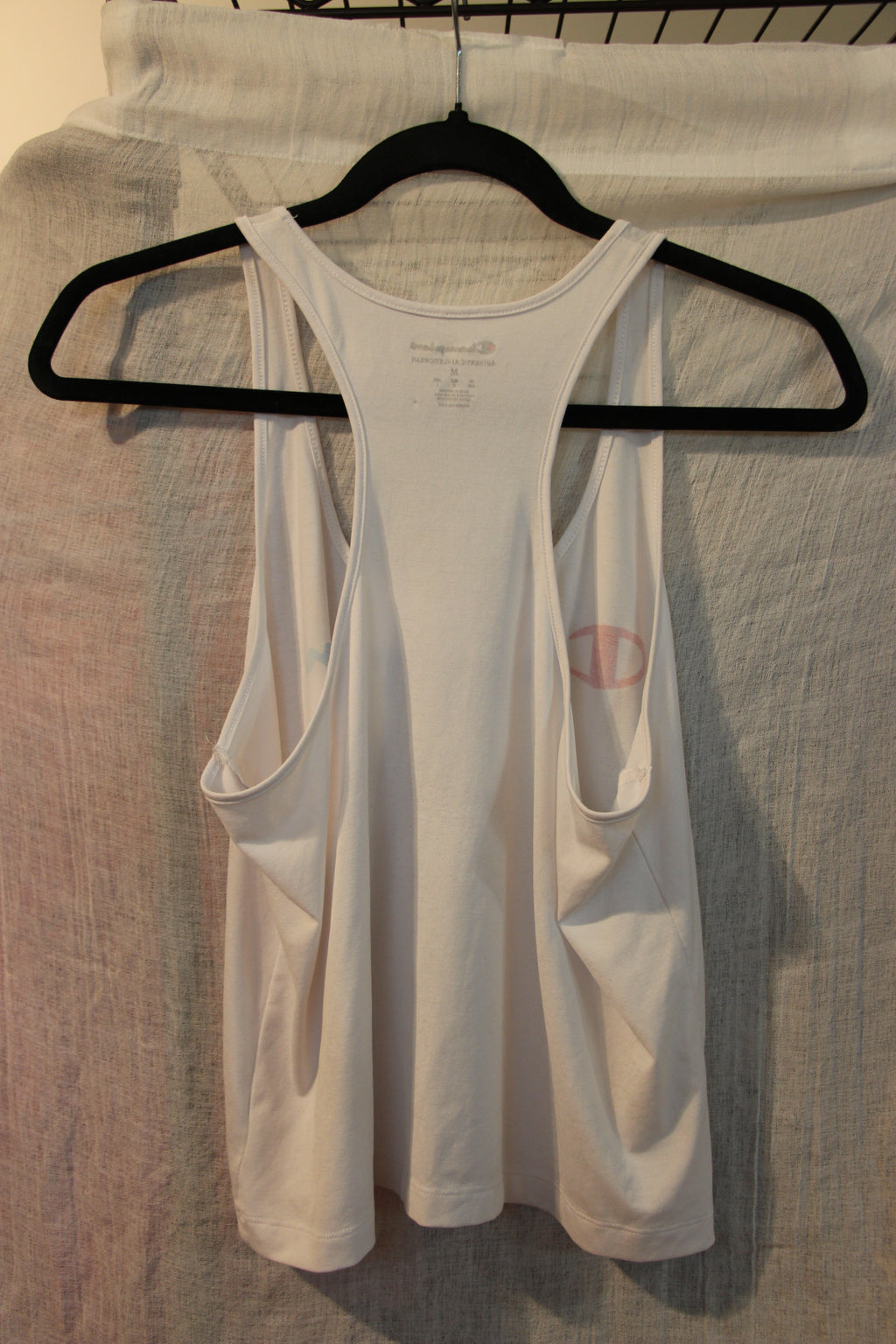 Size M Champion Athletic Wear White Tank Top