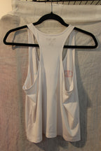 Size M Champion Athletic Wear White Tank Top