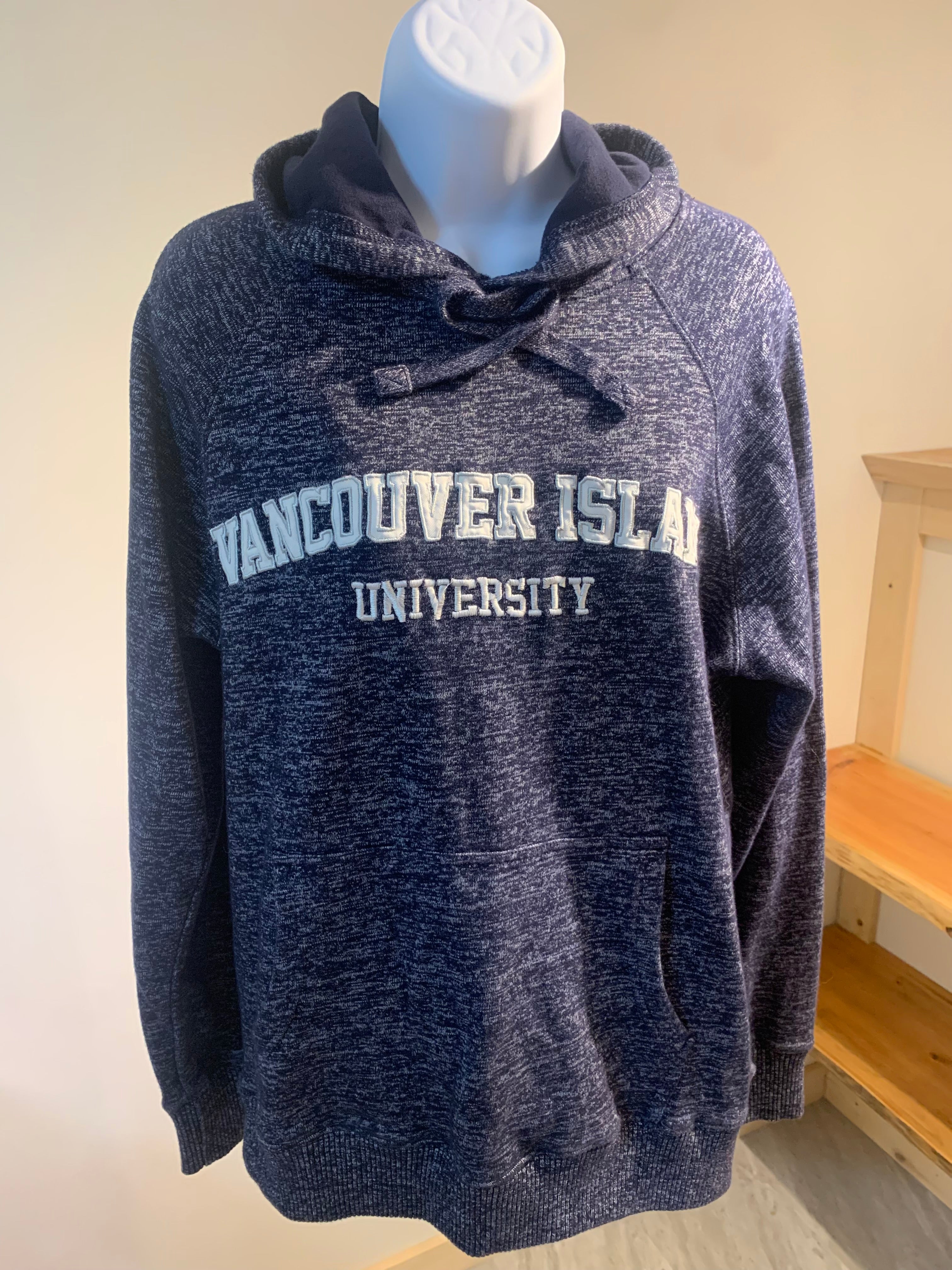 VANCOUVER ISLAND UNIVERSITY Pullover Hoodie - Consigned with VARDO Vintage & Valuables vvvardo.ca