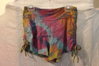 Size S Rayon Blend Tie Dye Tie Side Yoga Shorts