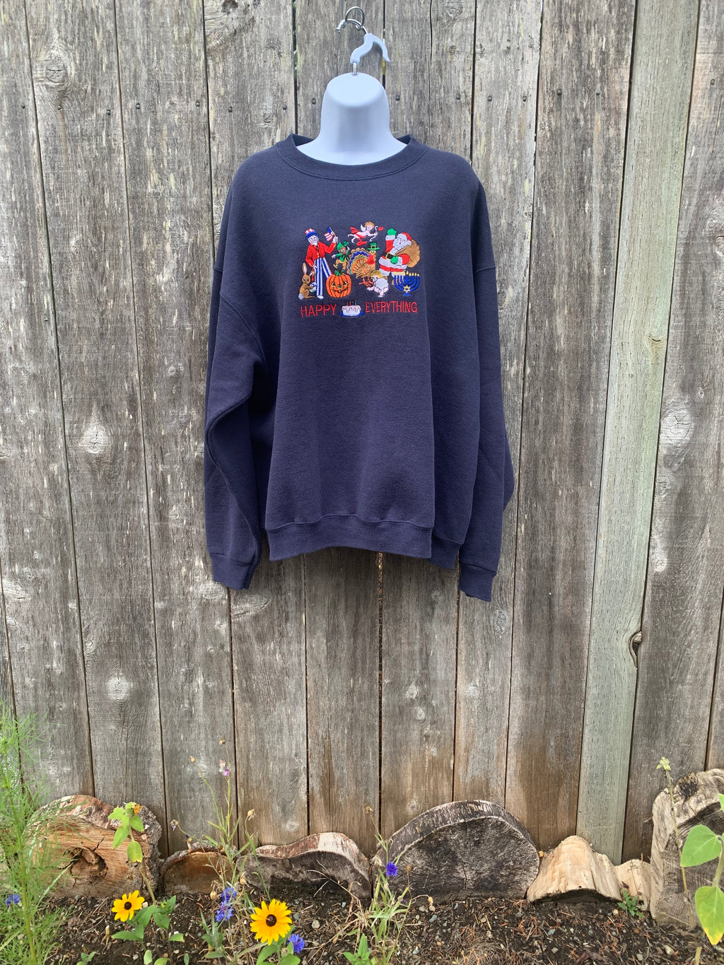 PEANUT BUTTER & JELLY Vintage Holiday Sweat Shirt - Consigned with VARDO Vintage & Valuables vvvardo.ca