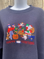PEANUT BUTTER & JELLY Vintage Holiday Sweat Shirt - Consigned with VARDO Vintage & Valuables vvvardo.ca