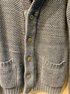 CROMWELL Shawl Collar CARDIGAN- Consigned with VARDO Vintage & Valuables vvvardo.ca