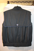 Size 12 Bianca Nygard Weekend Black Outdoor Vest with Zipper Pockets and Closure