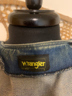 VINTAGE WRANGLER Denim Vest - Consigned with VARDO Vintage & Valuables vvvardo.ca