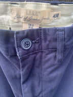 H&M L.O.G.G. Navy Chino Pants - Consigned with VARDO Vintage & Valuables vvvardo.ca