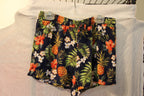 Size S George Tropical Print Beach Shorts